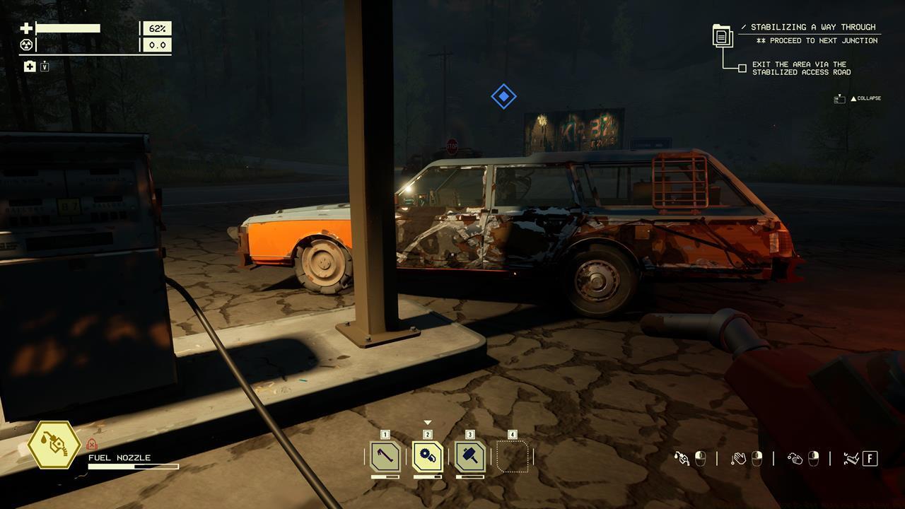 Fill up your car's fuel tank whenever you see a gas station.