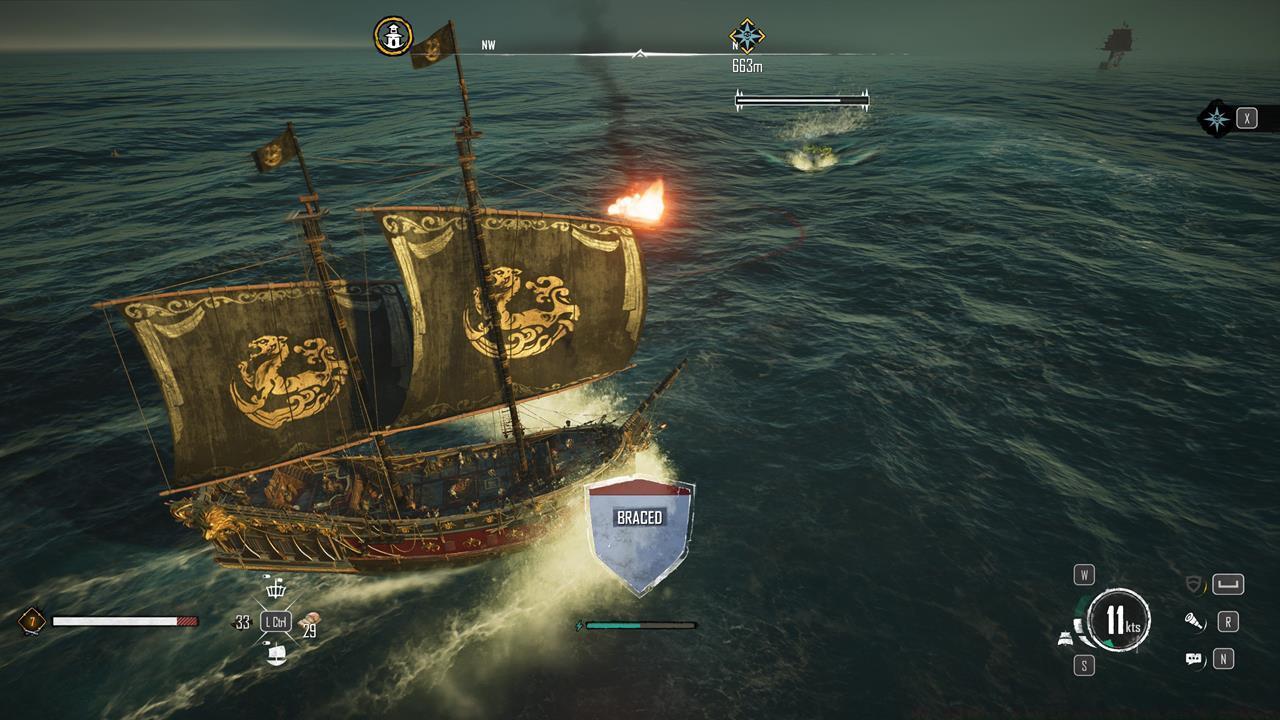 Make sure you brace before the Kuharibu rams your vessel.