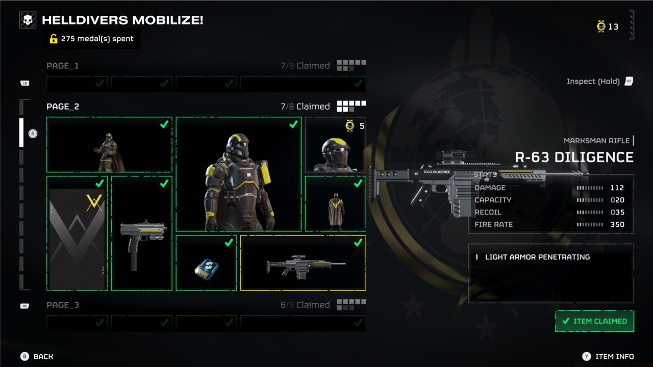 R-63 Diligence - Marksman Rifle