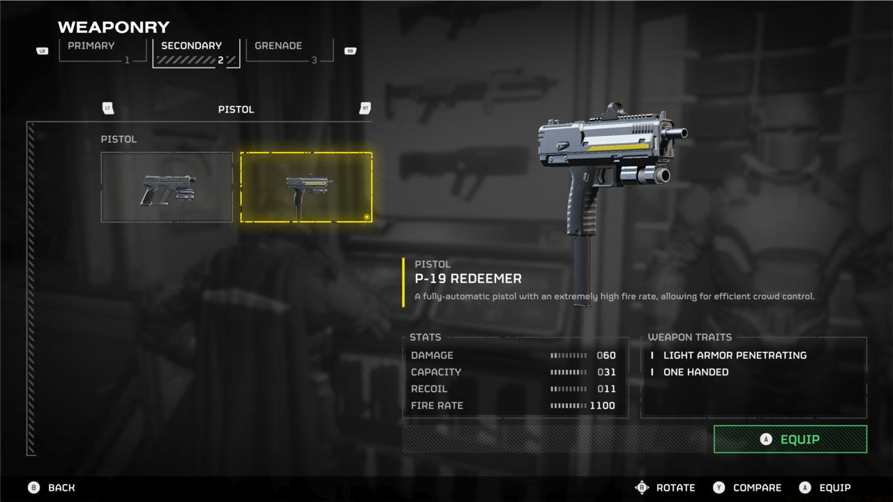 P-19 Redeemer - Pistol