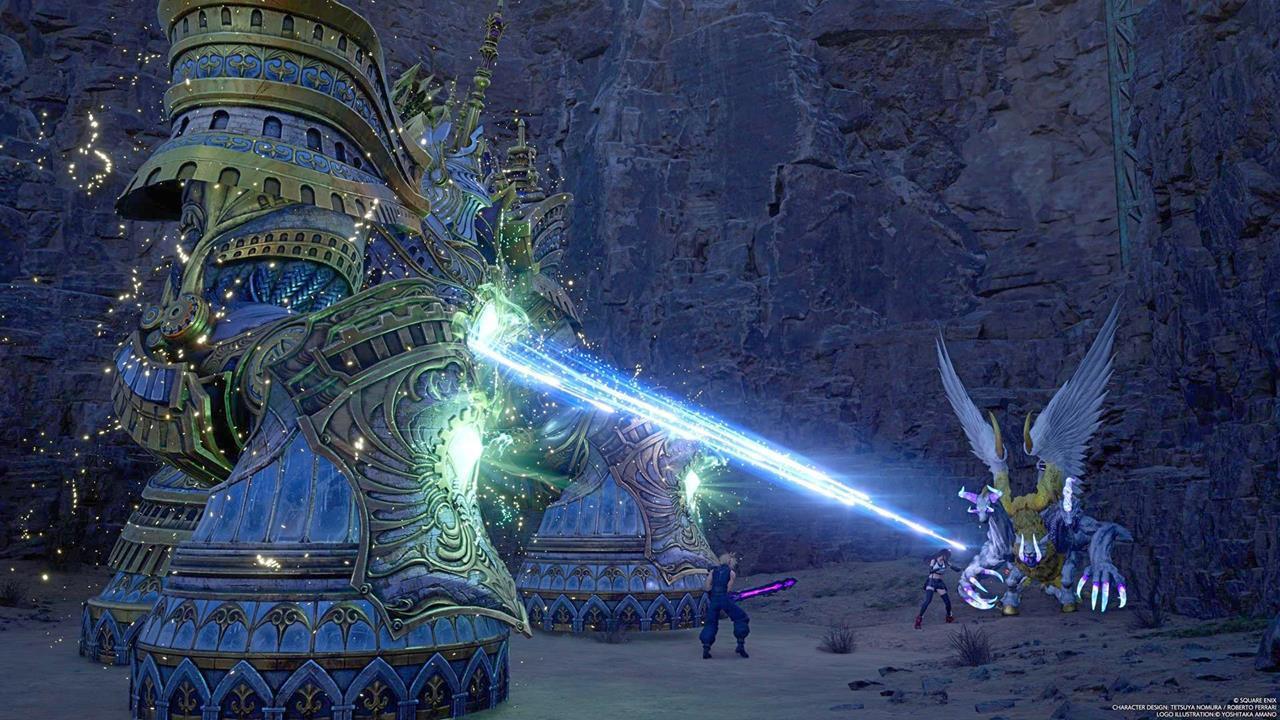 It's nice to have a robot that can shoot beams at your enemies.