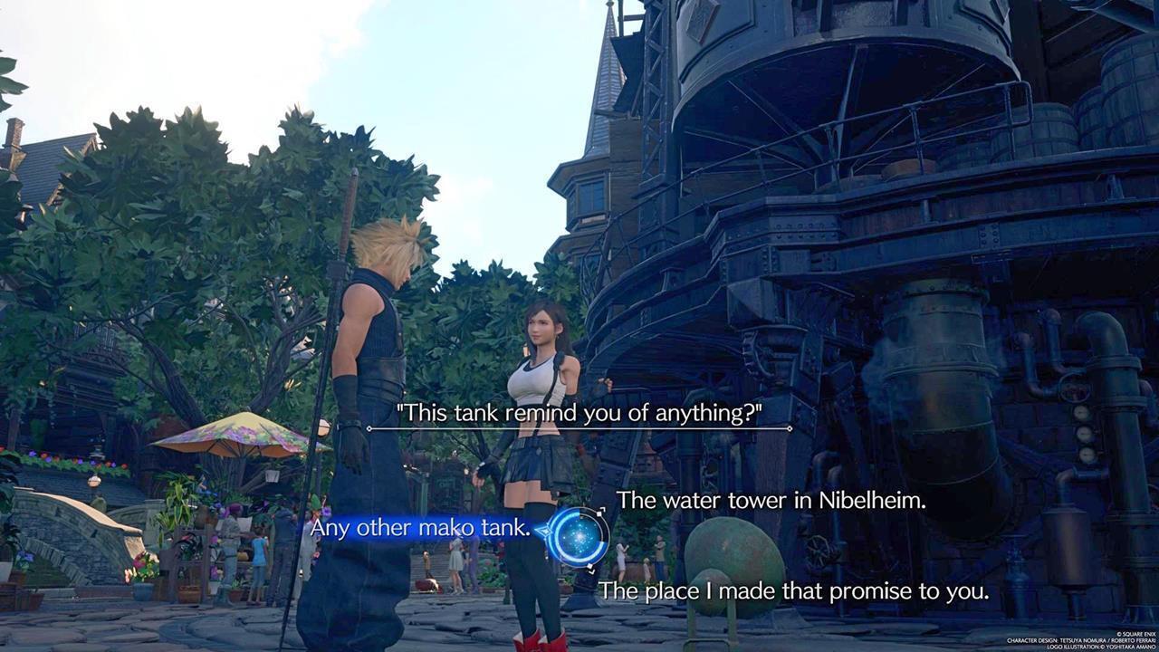 Chapter 1 conversation: Kalm town square