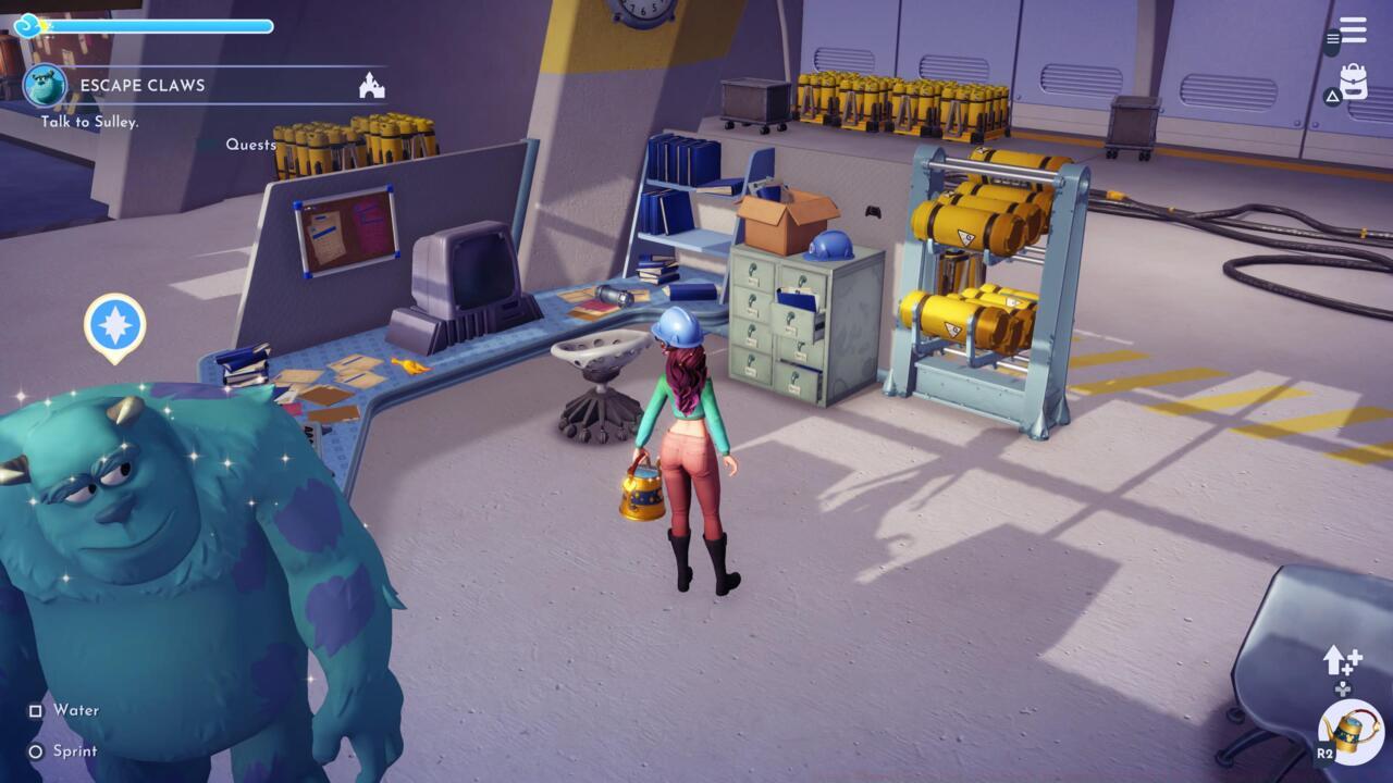 Find the third keycard piece here.