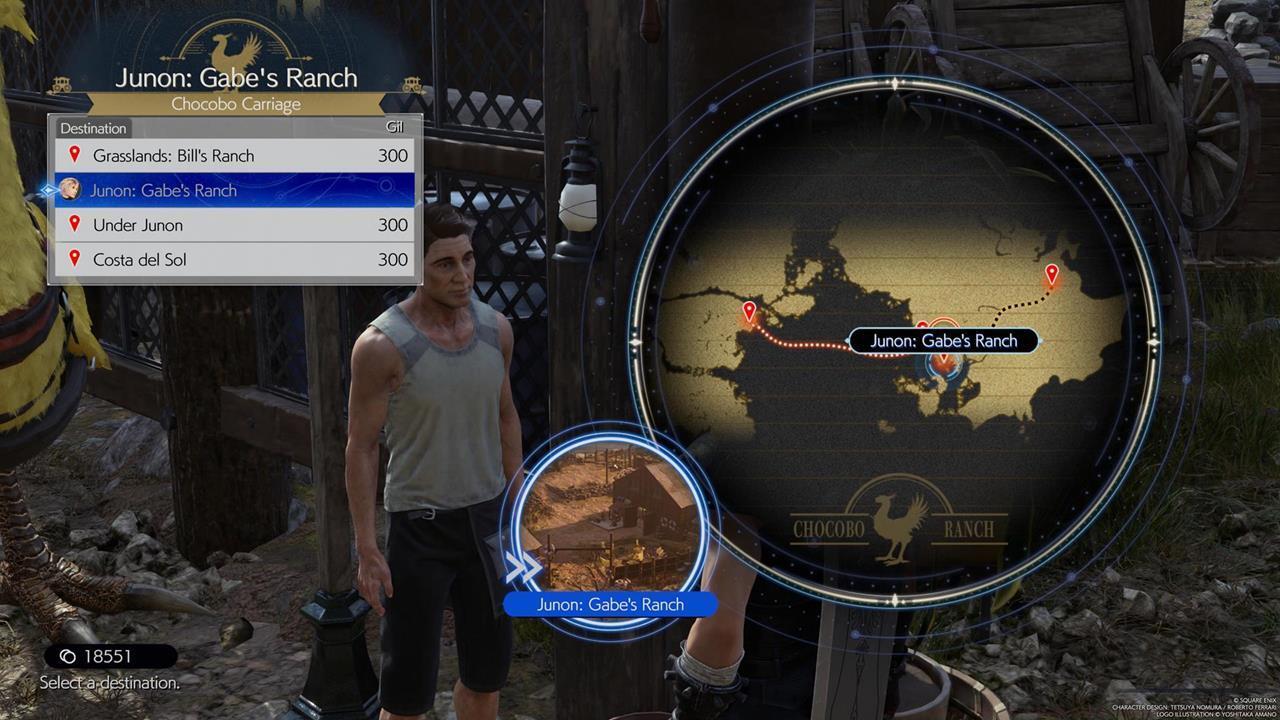 Make your way back to where the second part of your adventure began.