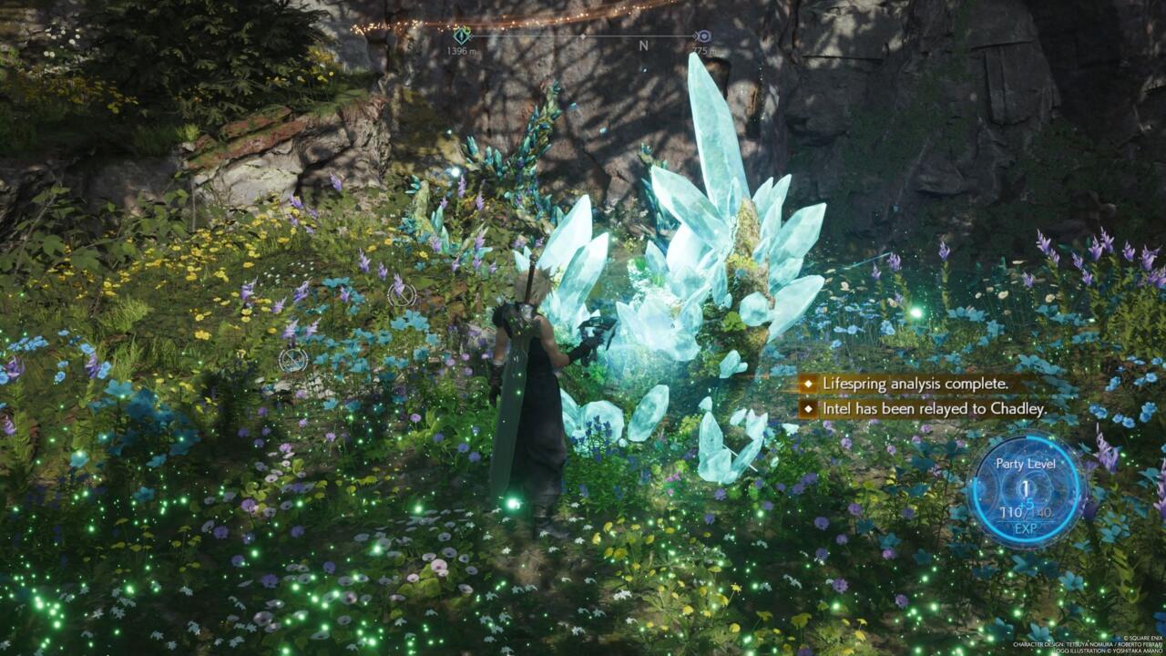 The party level increases after a lifespring analysis.