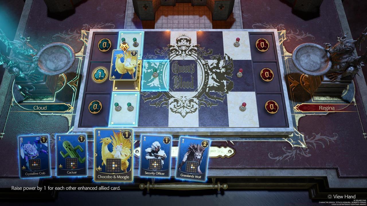 Synergistic enhancement pairing: Chocobo and Moogle