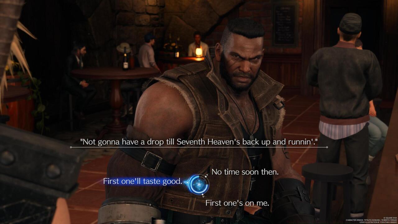 Chapter 2 Conversation: Rusty Arrow bar in Kalm