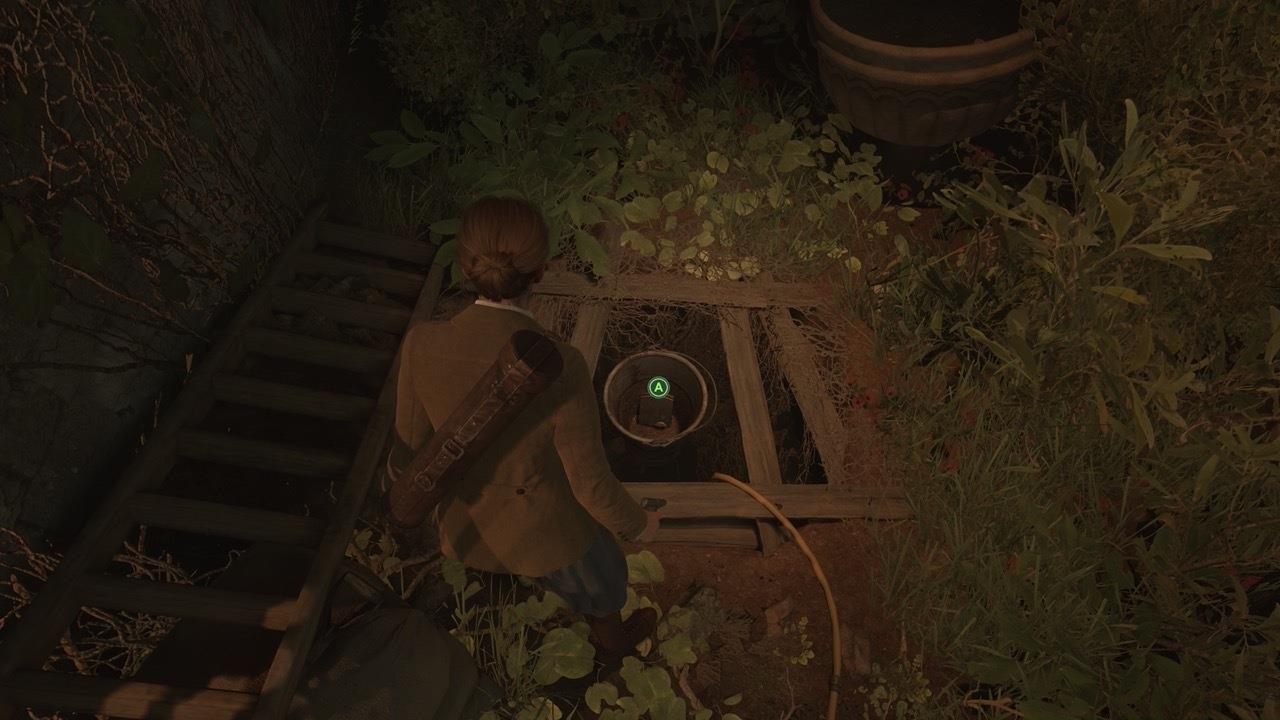 The clock plate piece can be retrieved from the well by filling it with water.