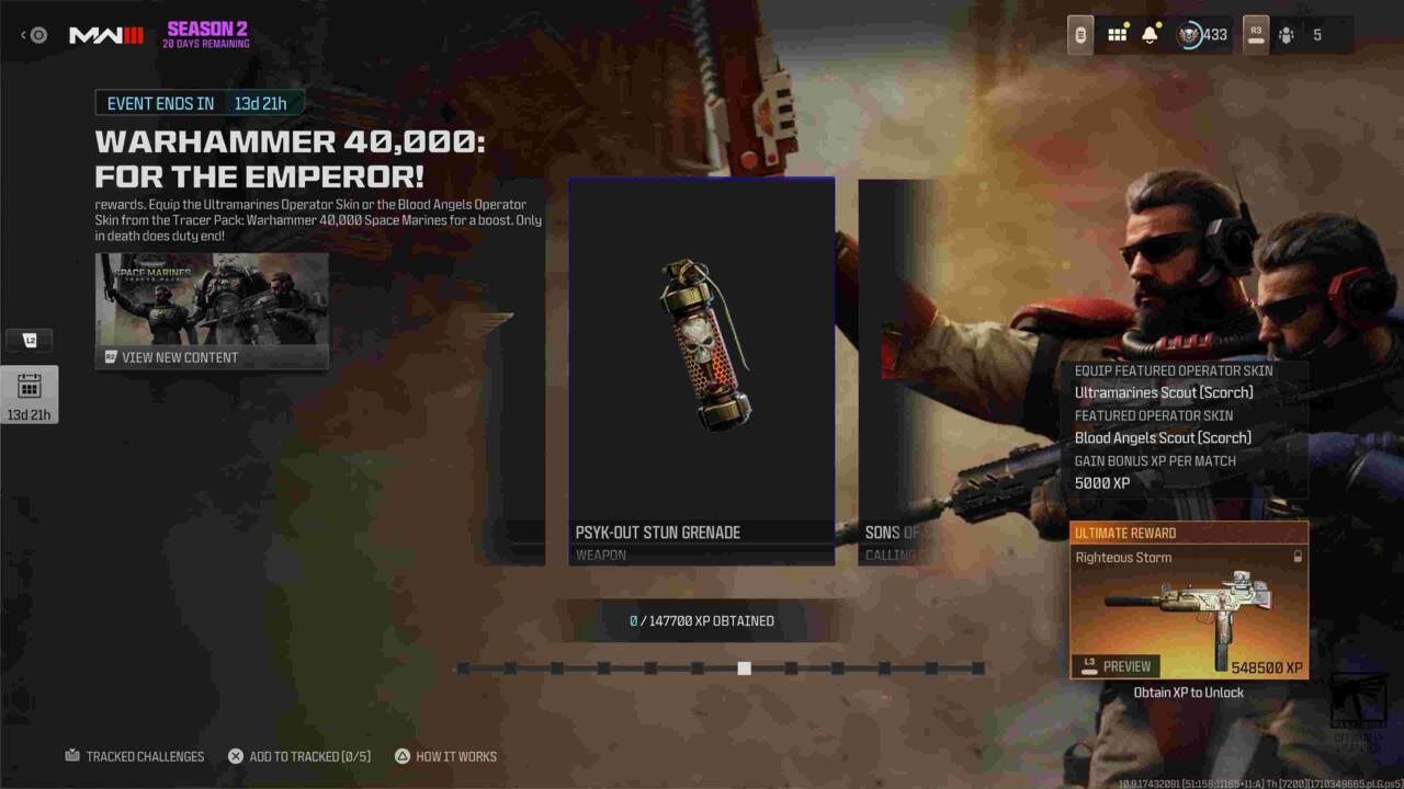 PSYK-OUT stun grenade cosmetic variant