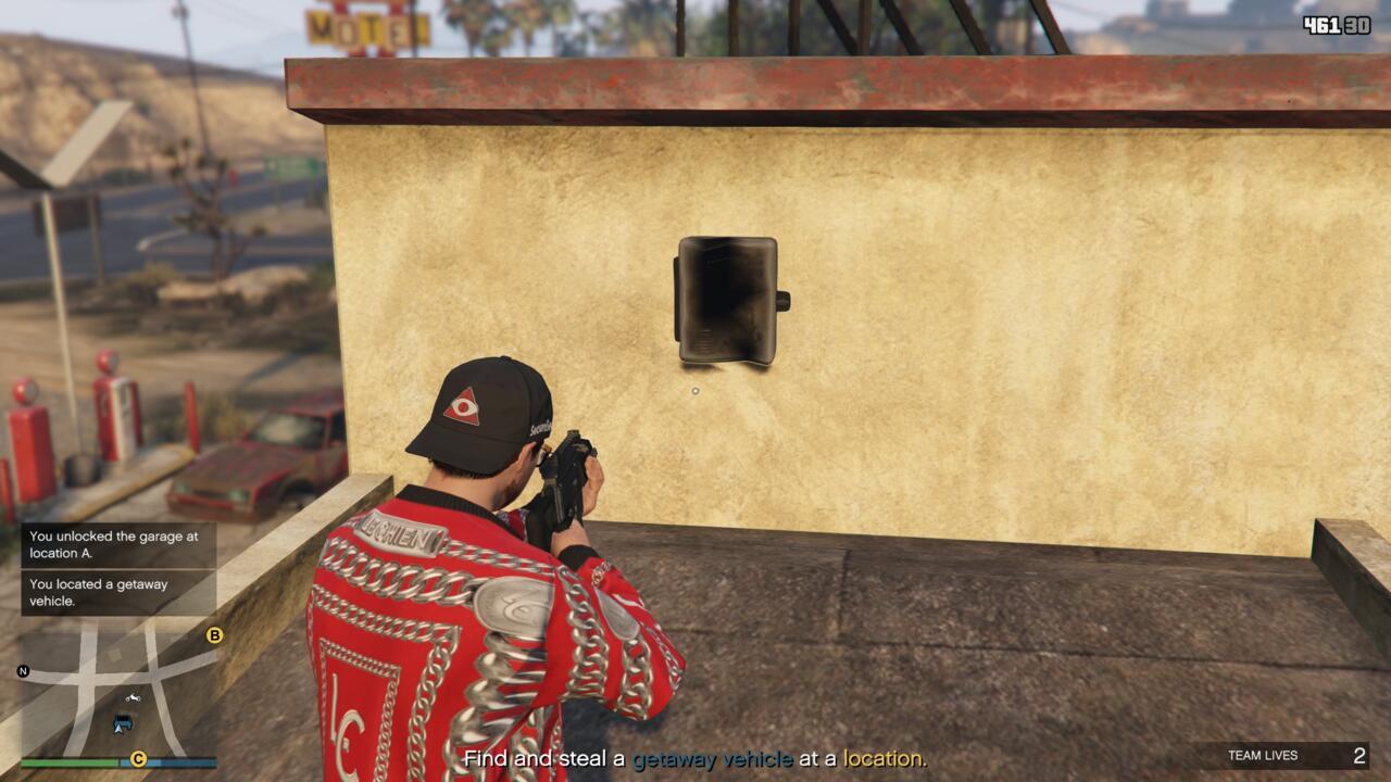 Hit and Run mission in GTA Online