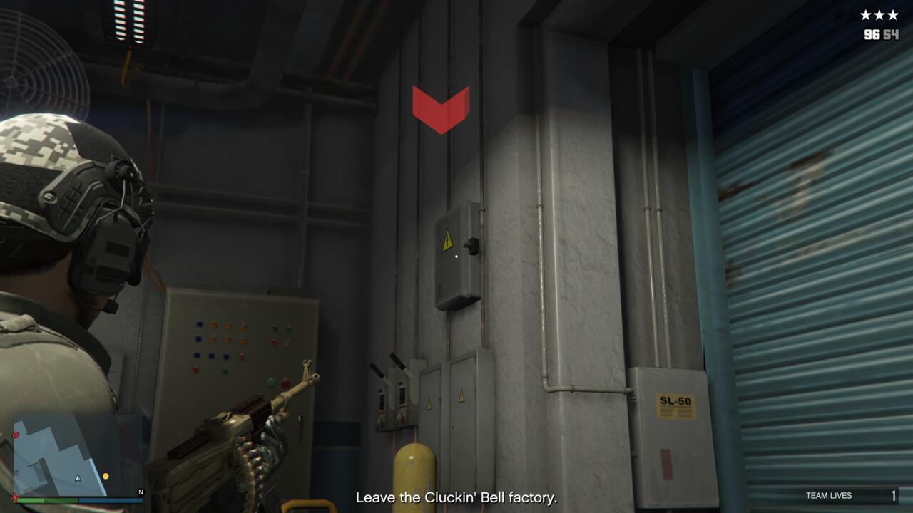 ...then make your exit!