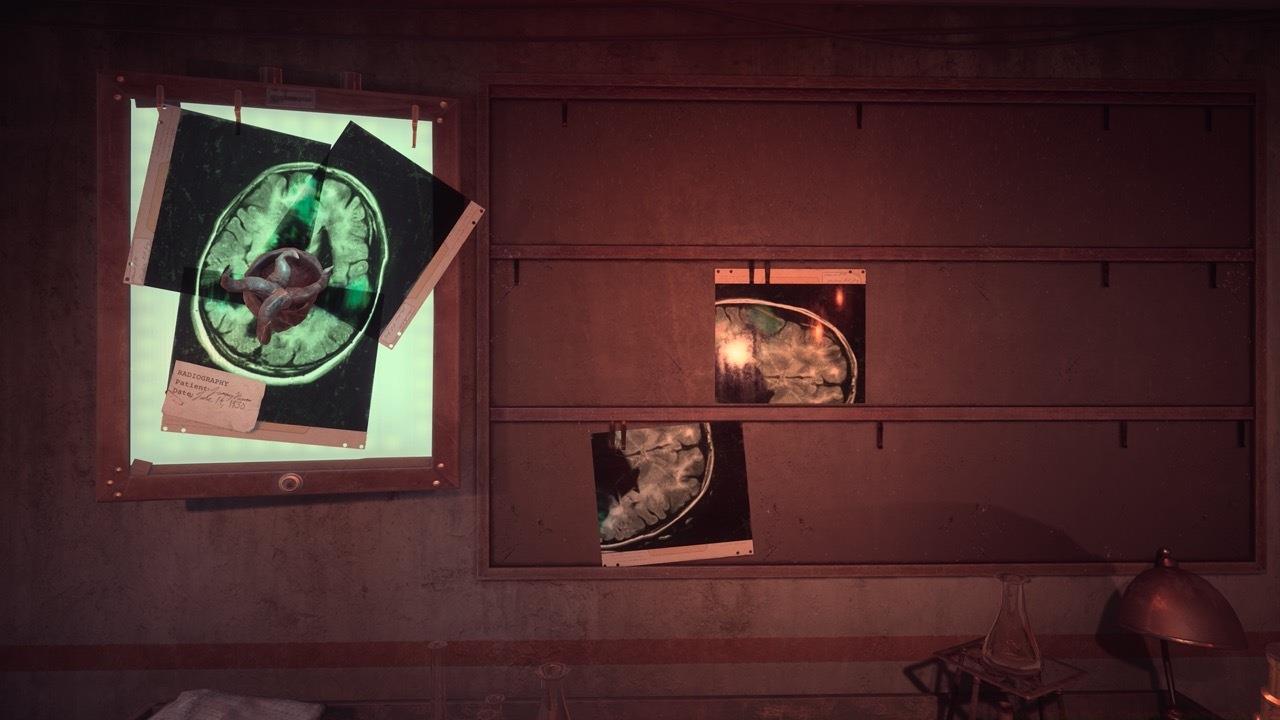 You will need to rotate and place the correct pieces to solve the X-Ray puzzle.