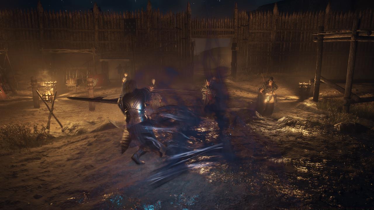 Avoid Beren's devastating two-handed blows, and wait for an opening to strike.