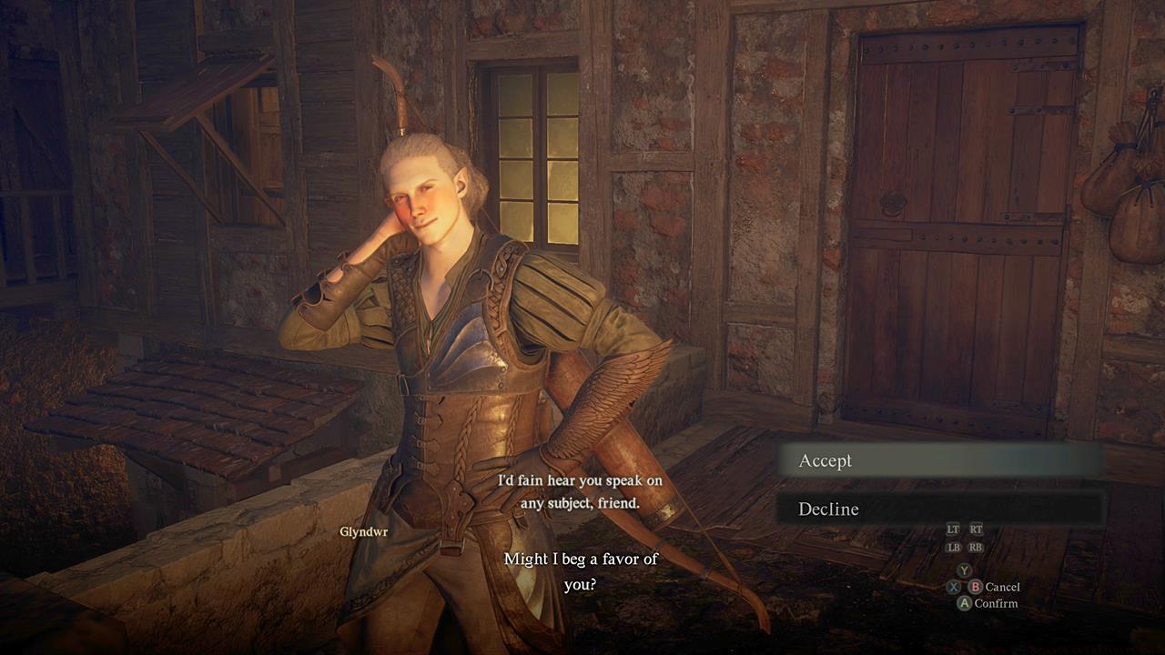 Quests, escort missions, and affinity