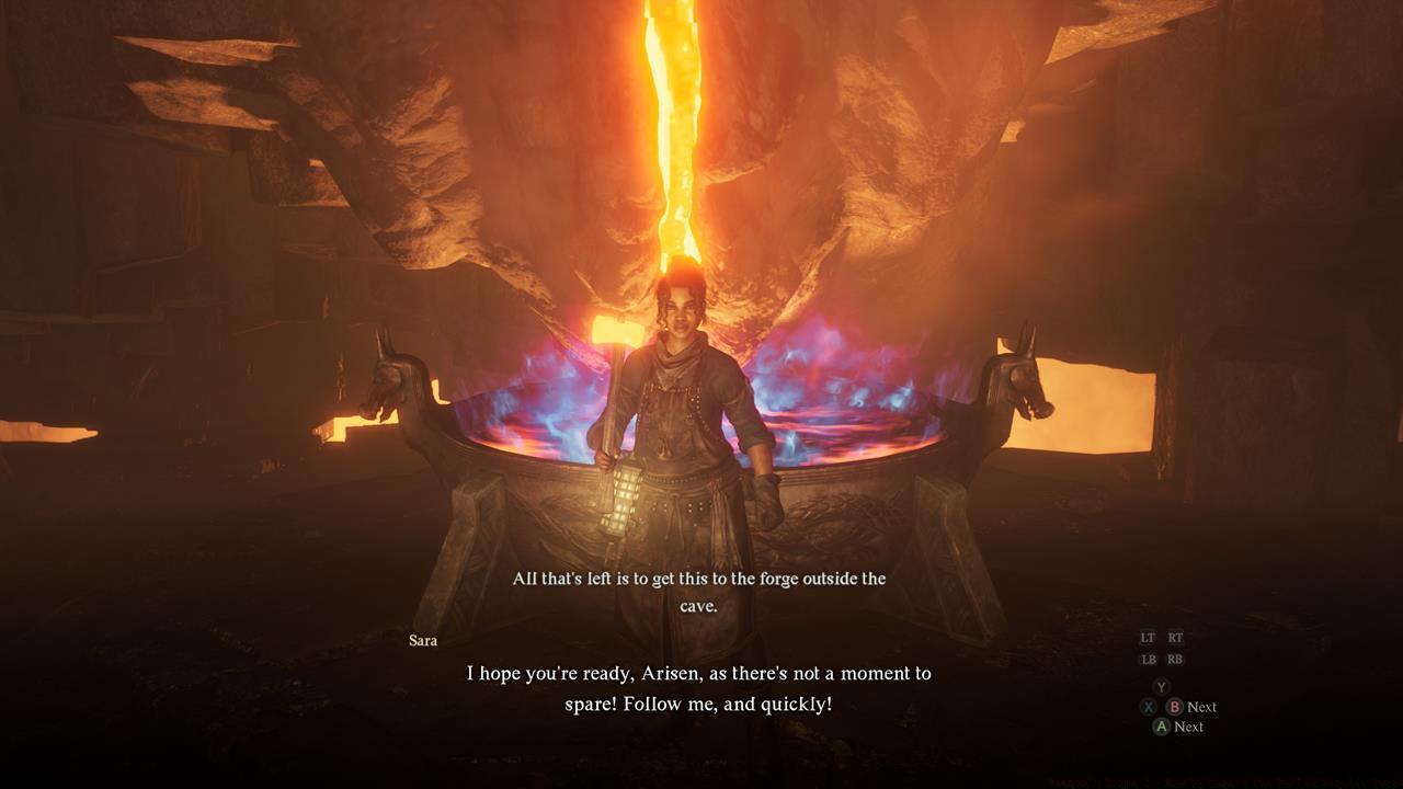 The blazehammer and the return journey