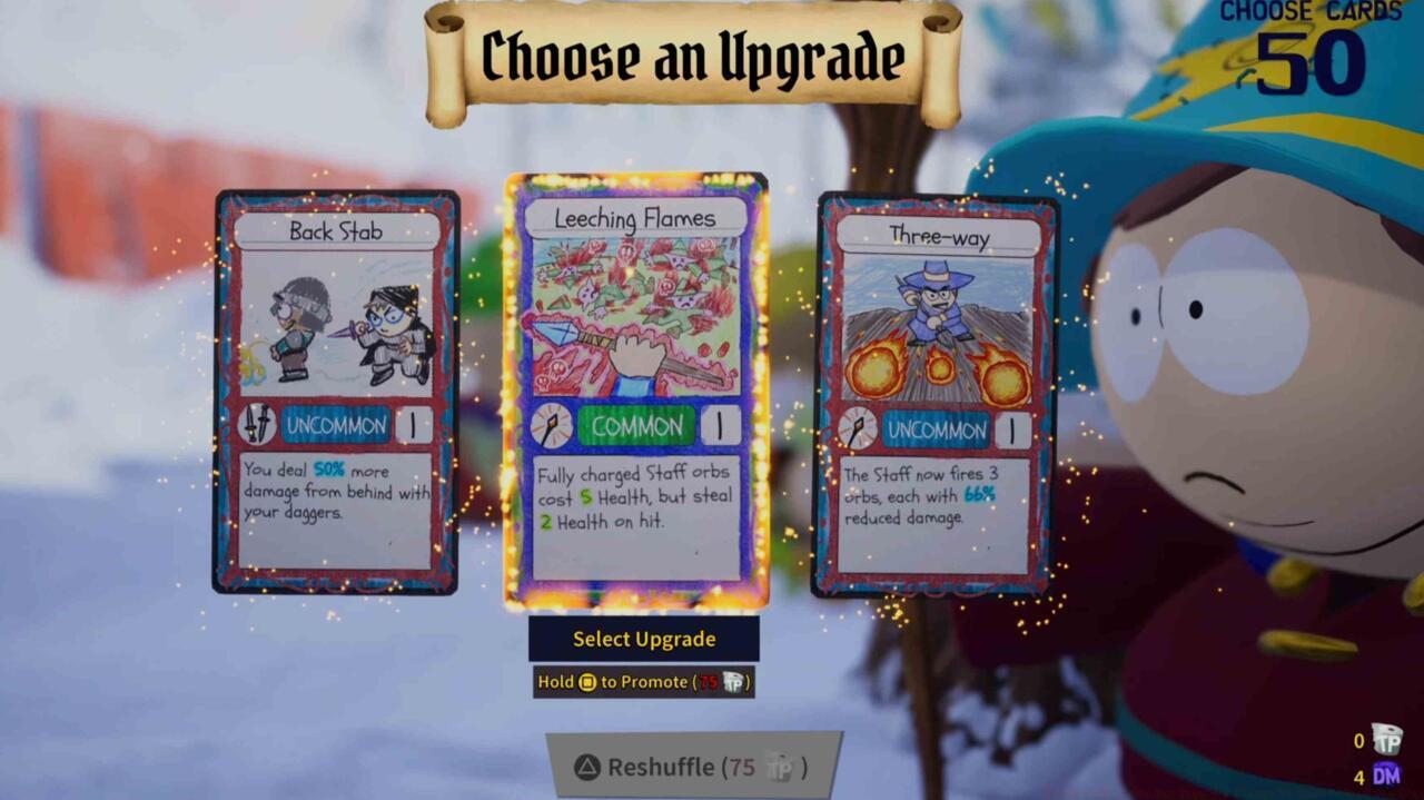 Choose your cards wisely