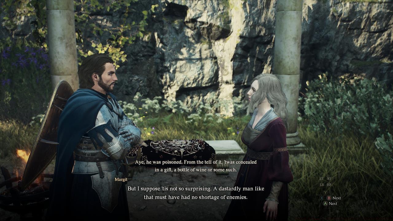 Saving Ser Gregor nets you a bunch of rewards.