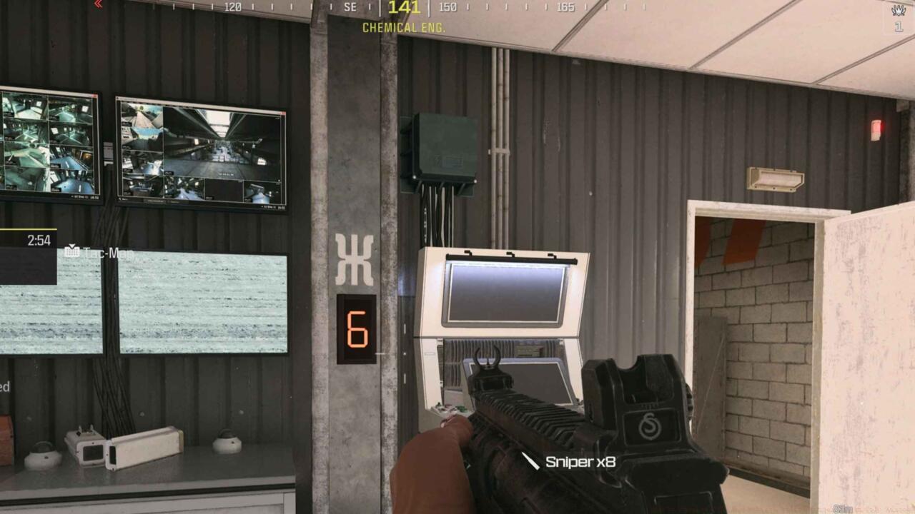 Chemical Engineering upper floor PC terminal