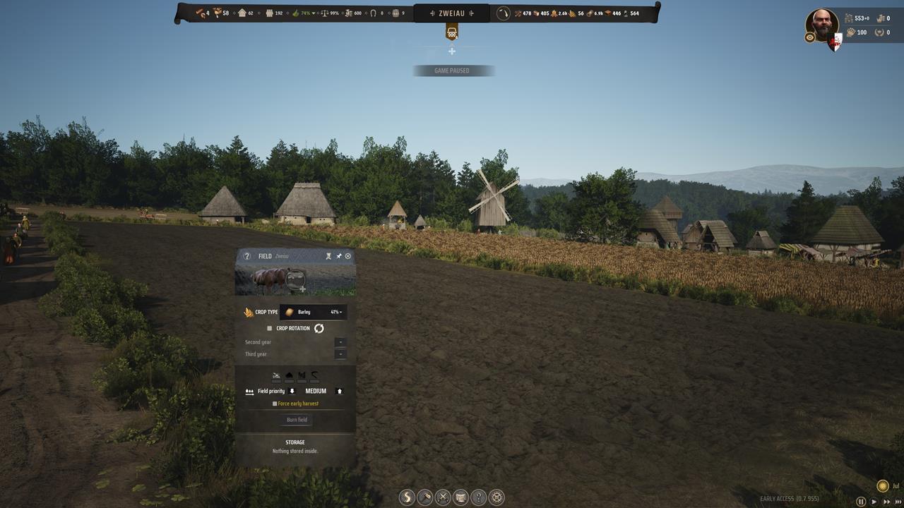 You need to grow barley in your farmlands.