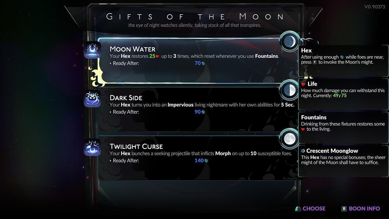 Selene's Gifts of the Moon