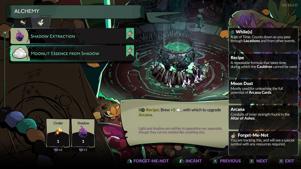 Resource location 4: Moon Dust and Star Dust recipes/activities