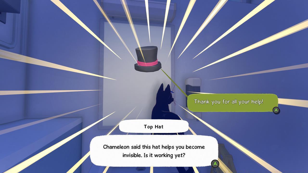Chameleon reward: Top Hat