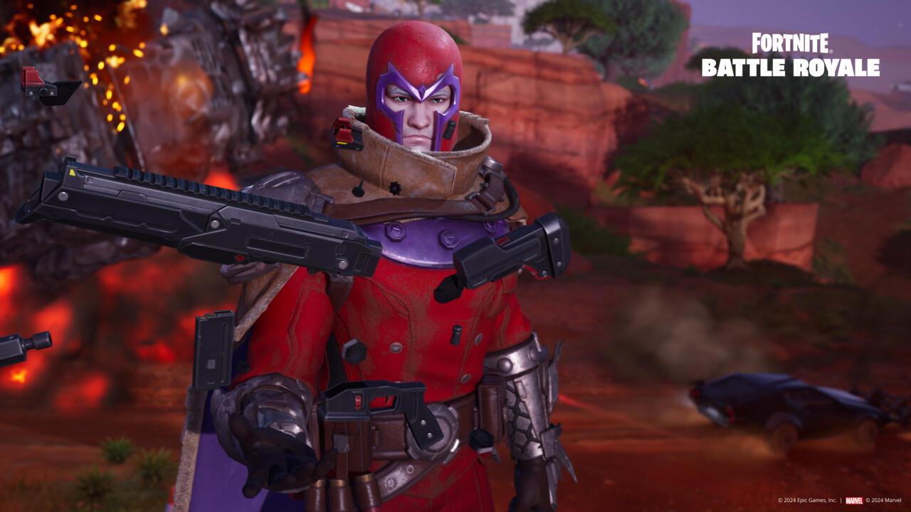 X-Men's Magneto in the battle pass