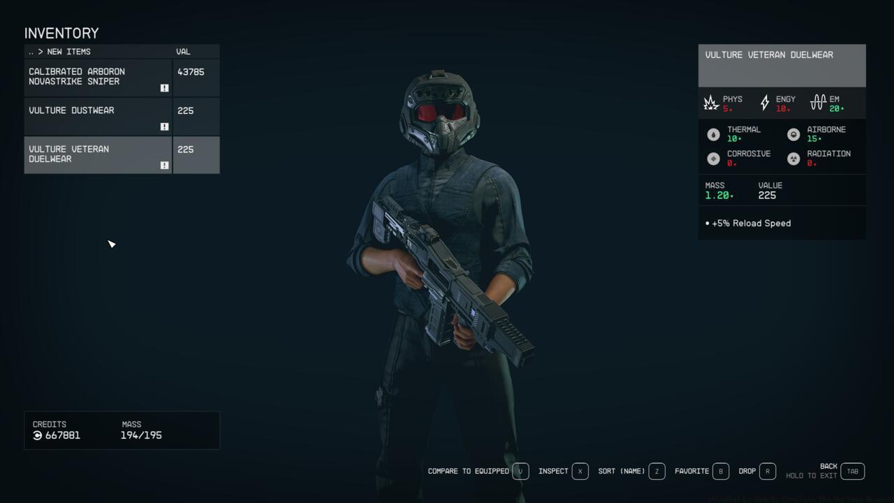 Rewards for completing The Vulture