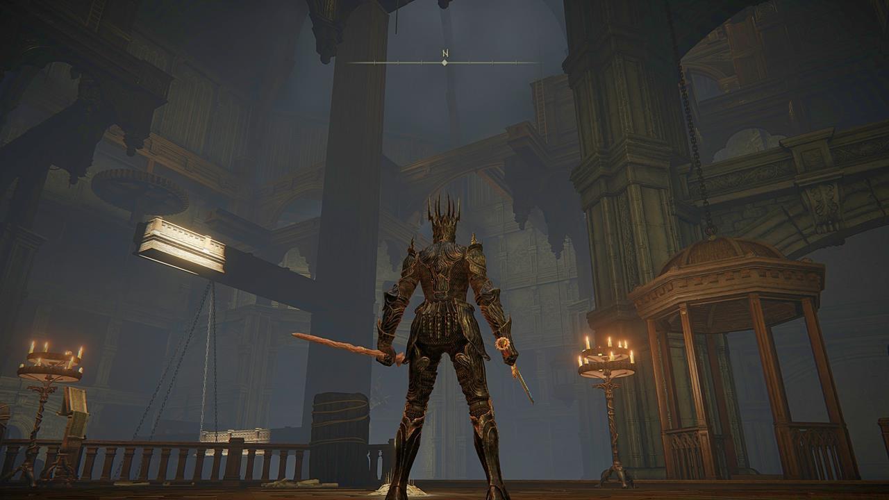 The flooded alternate path in Shadow Keep