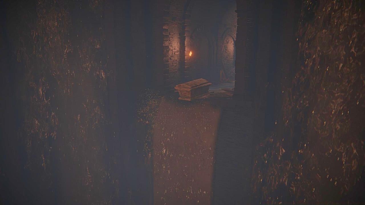 The coffin ride to the Ruins of Unte