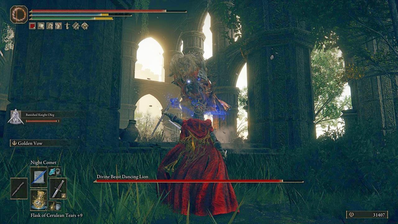 The Dancing Lion boss