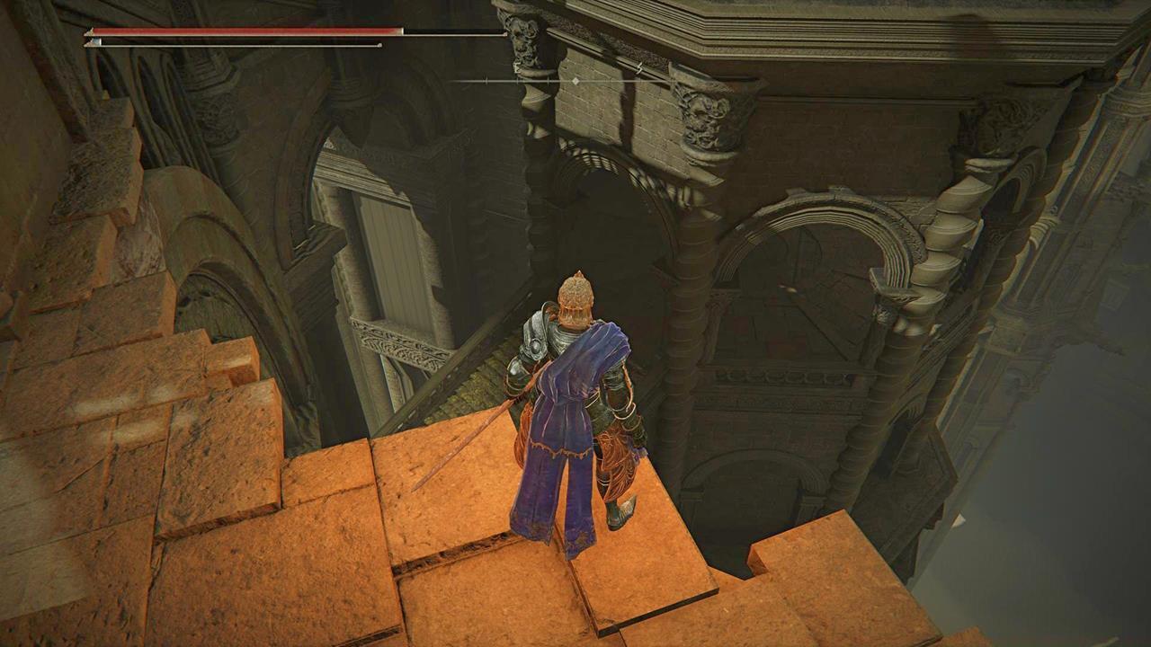 The drop - Falling down and making your way across ledges