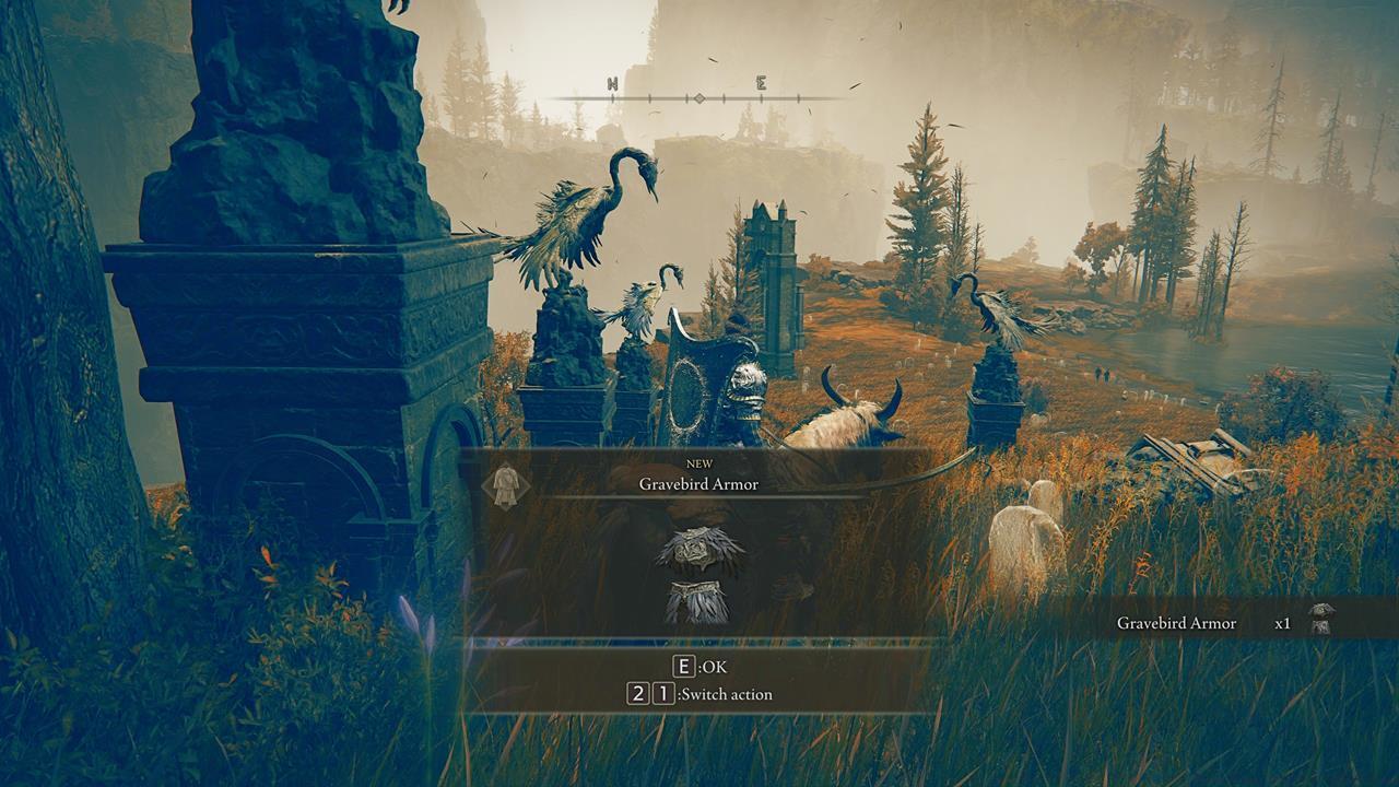 Gravebird Armor location