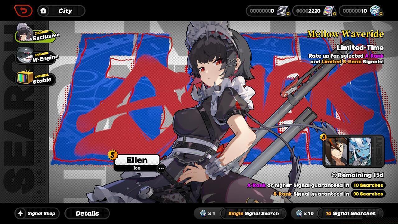 Pulling for Ellen and getting Encrypted Master Tape (limited-time banner)