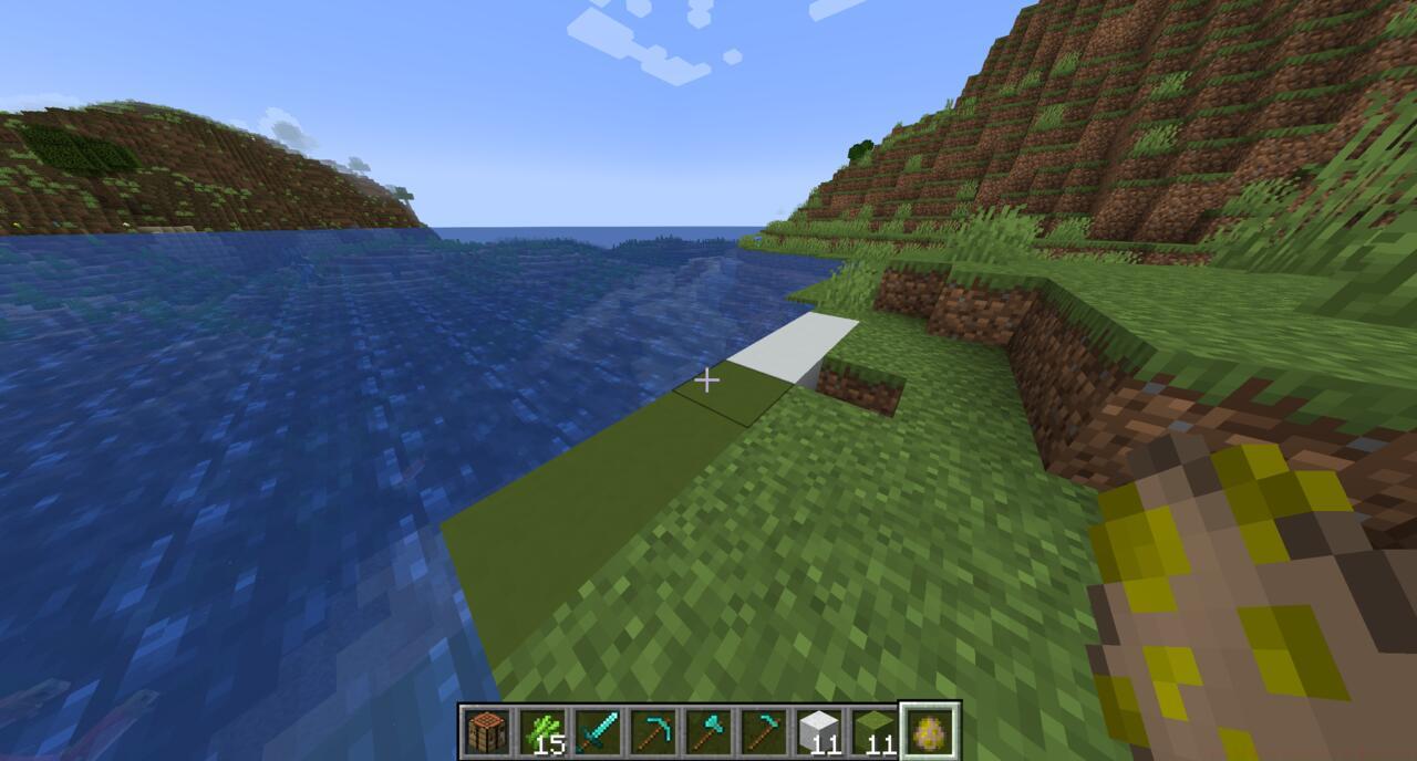 Making Concrete in the water