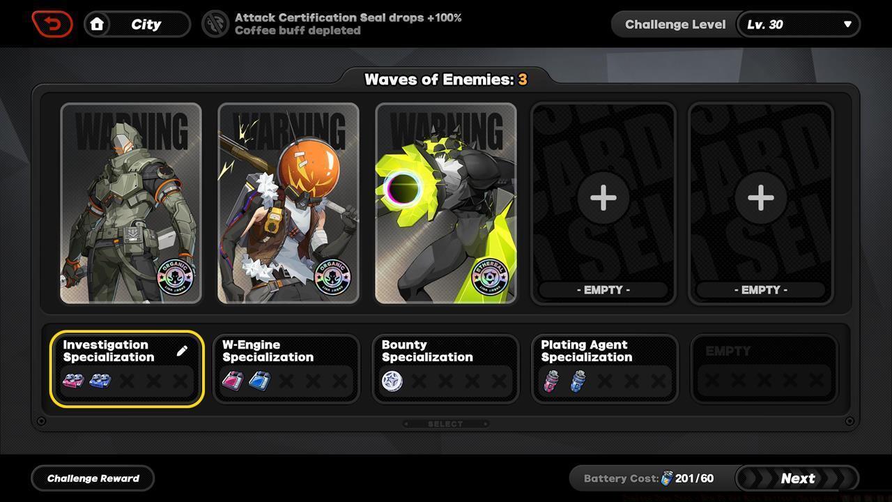 What is Battery Charge used for in Zenless Zone Zero