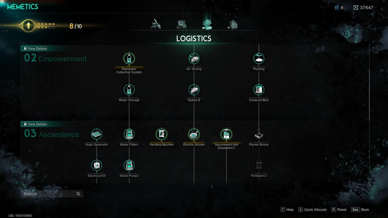 You need to unlock the full chain of water purification upgrades in the Logistics tech tree in order to make an acid farm.