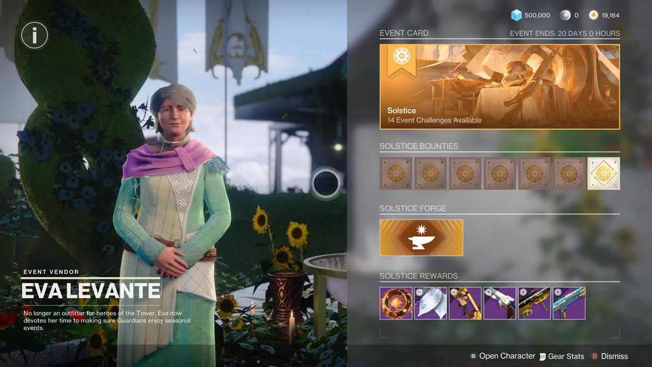 Eva's back, and has a few Solstice goodies to give out.