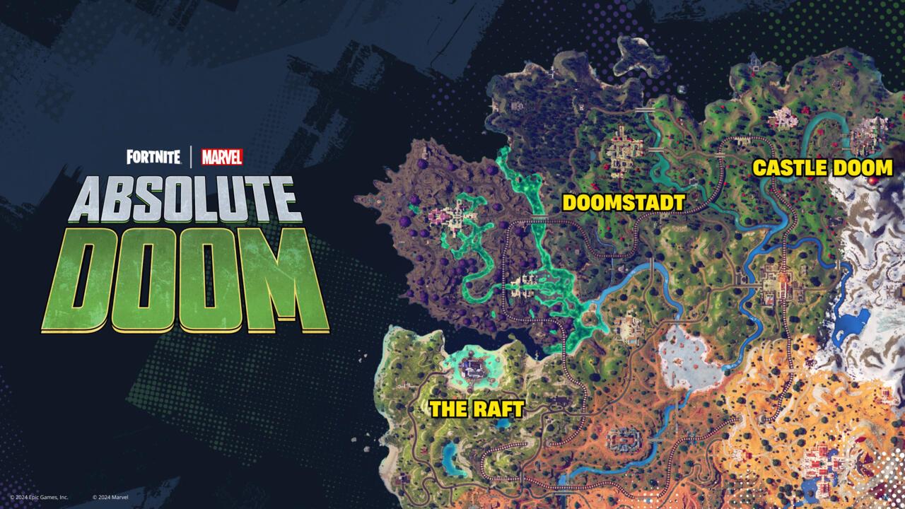 Fortnite map changes in Chapter 5 Season 4