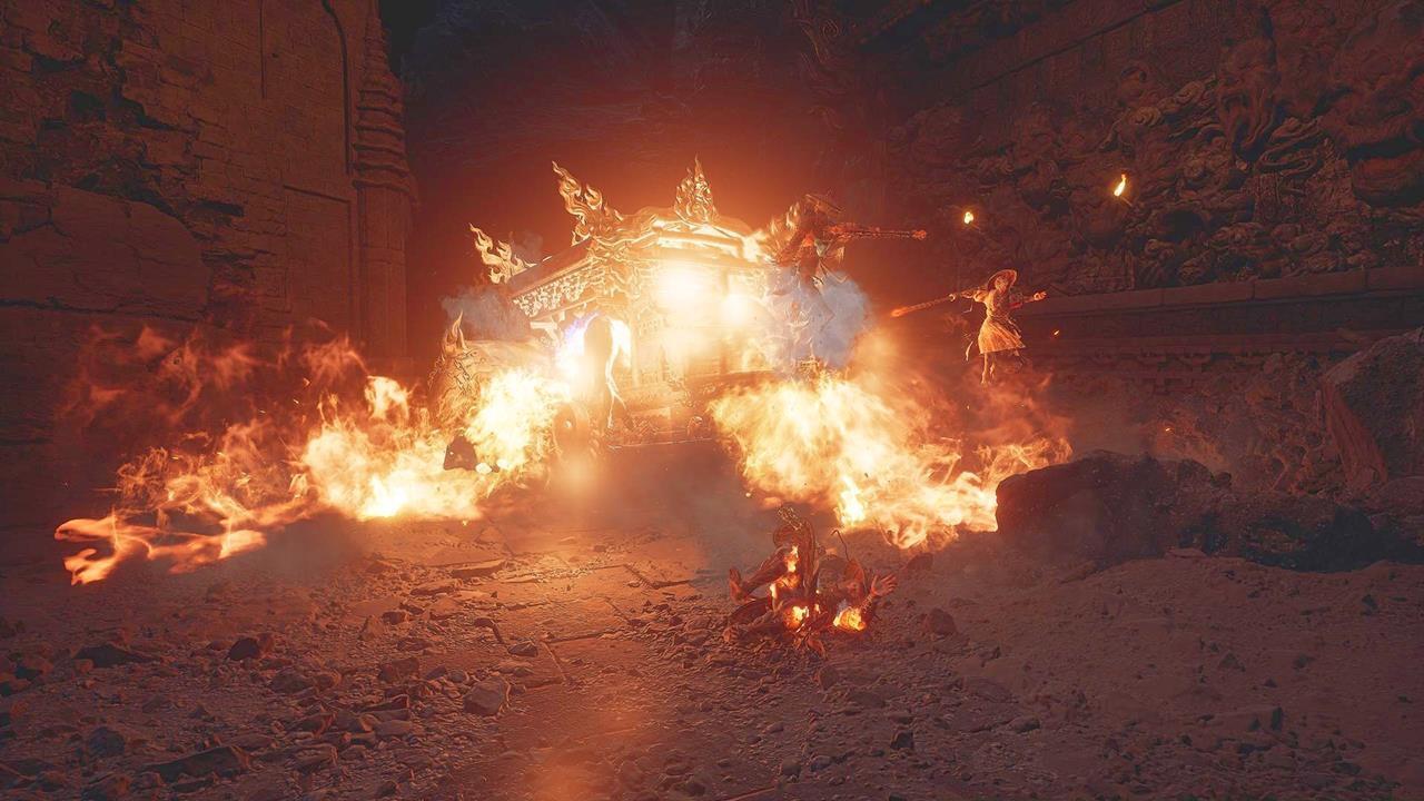 The fourth Five Element Cart: Crimson-Silver Cart