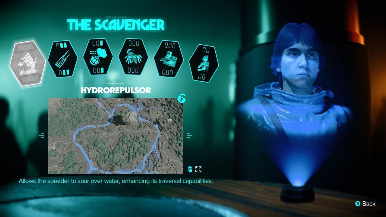 Temmin Wexley: The Scavenger abilities