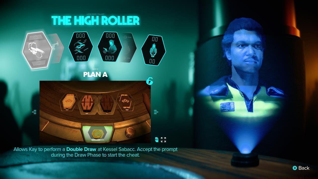 Lando Calrissian: The High Roller abilities