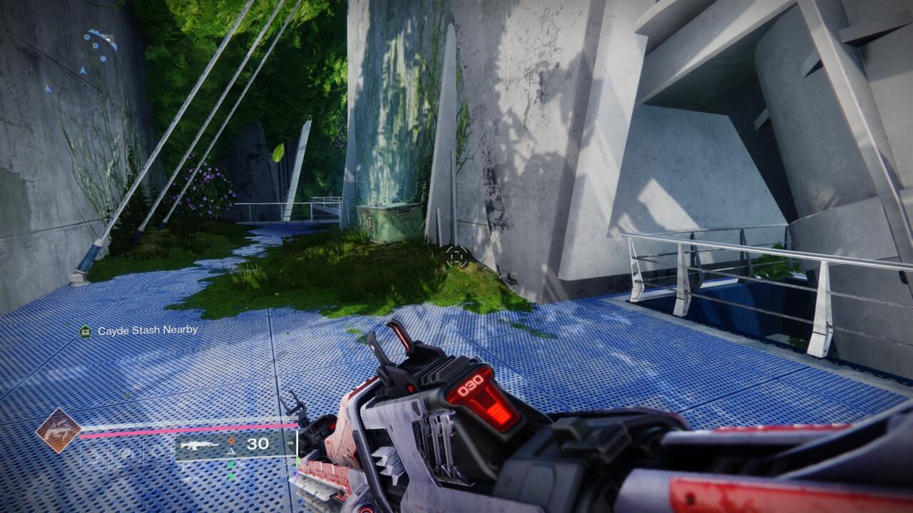 Cayde's Stash 3: Near the fan switch