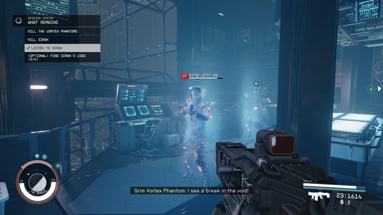 Enter Operations and fight Sirak