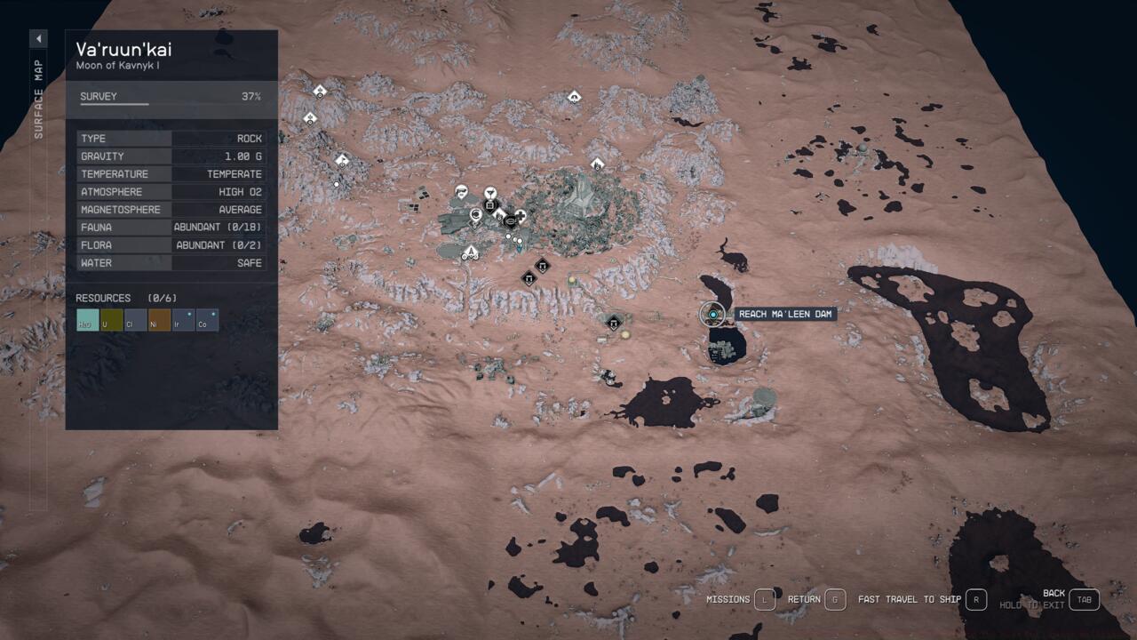 Getting inside Ma'Leen Dam