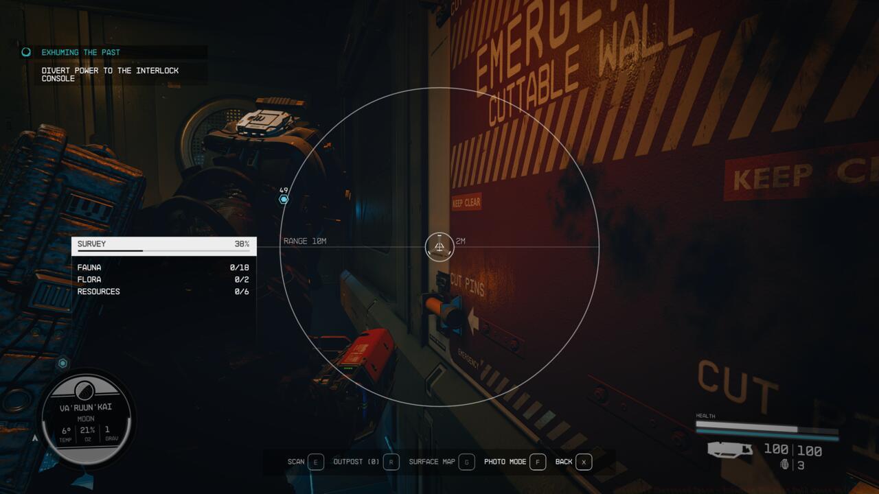 Divert power to the Interlock Console