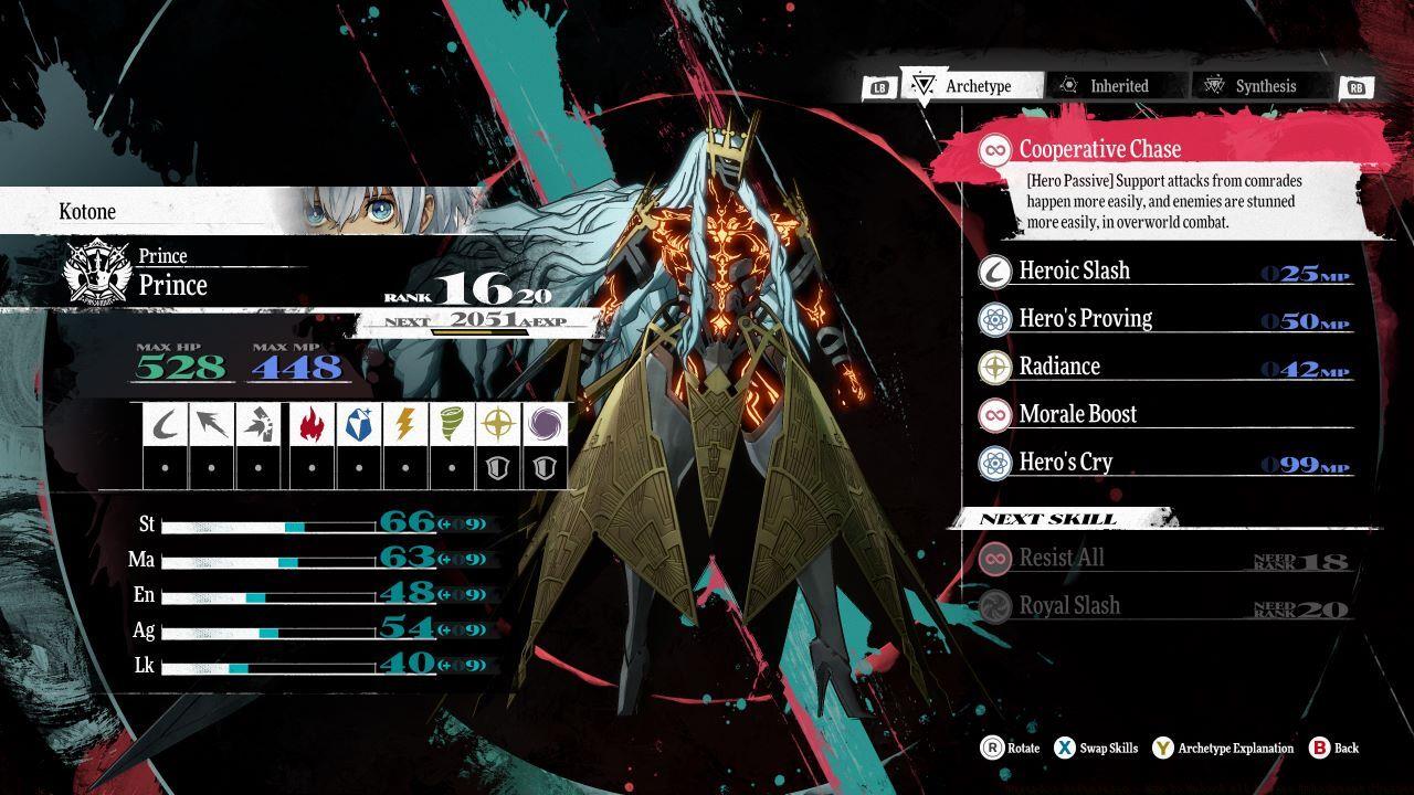 The protagonist gains access to the Prince class as part of the main story.