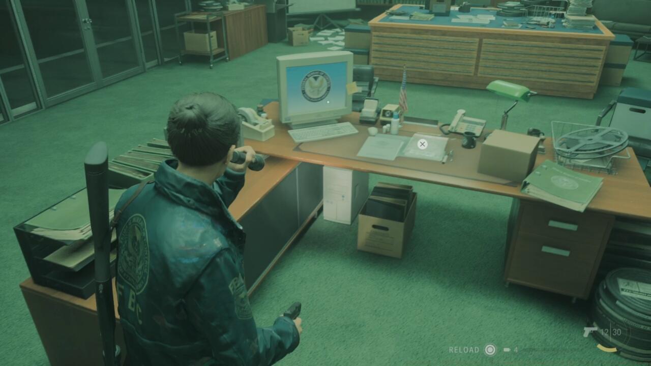 Password 5: In Dr. Diane Mormont's office, Floor -4