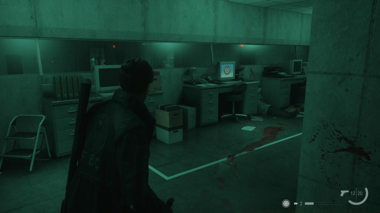 Password 2: Lockdown control room, Floor -2