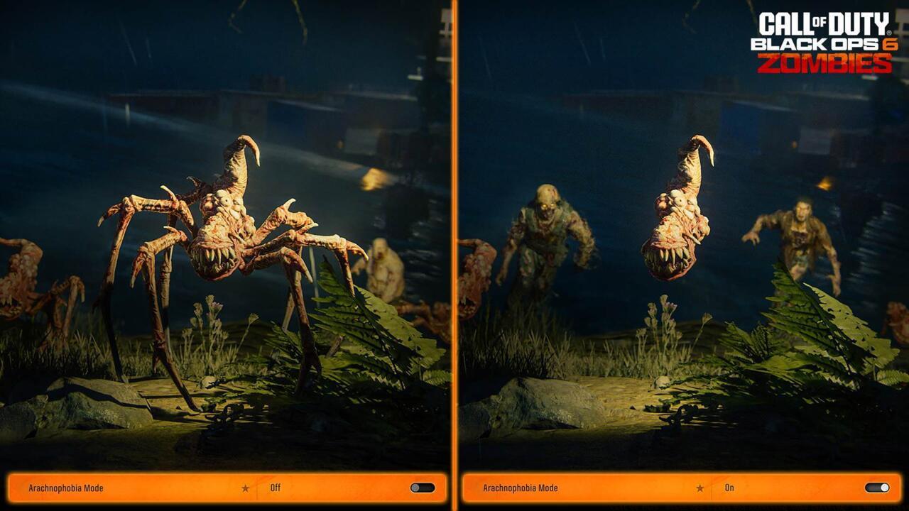 Arachnophobia setting in Zombies